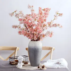 artificial flower realistic cherry blossom wholesale modern simple faux flower living room home decoration flower art wedding