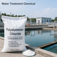 Chlorure de polyaluminium à dissolution rapide, poudre blanche PAC 30%, qualité potable
