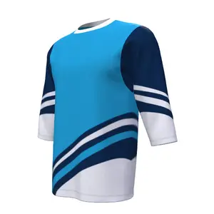 2024 New Custom Field Hockey Jersey Sewing Pattern Oversized Sublimated Lacrosse Jersey For Men