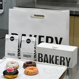 Caja <span class=keywords><strong>de</strong></span> Embalaje <span class=keywords><strong>de</strong></span> Cartón Biodegradable, Ecológica y Reciclable para Panadería, Donas, Galletas y Postres, con Logotipo Personalizado - Product Image 3