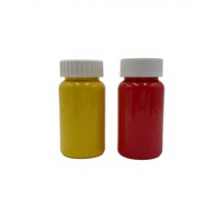 Bouteille en plastique de 80 ml pour capsules, flacons vides pour poudre solide, pots d'échantillons pour comprimés, pots à pilules, contenants pour médicaments et vitamines