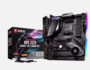 สำหรับ <span class=keywords><strong>MSI</strong></span> MPG <span class=keywords><strong>X570</strong></span>เกม <span class=keywords><strong>PRO</strong></span> CARBON WiFi Desktop มาเธอร์บอร์ด AM4 AMD ซ็อกเก็ตแบบฟอร์มแฟคเตอร์ AM4หน่วยความจำ DDR4คู่ - Product Image 5