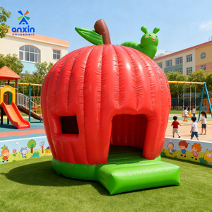 Les entreprises de location augmentent vos profits de location Château gonflable Apple de qualité commerciale pour les fêtes, les festivals et les événements scolaires - Product Image 4