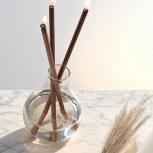 Minimalistischer Tropfenförmiger Glas-Duftdiffusor für Moderne Wohnraumdekoration Luxuriöses Innendesign Private Label - Product Image 3