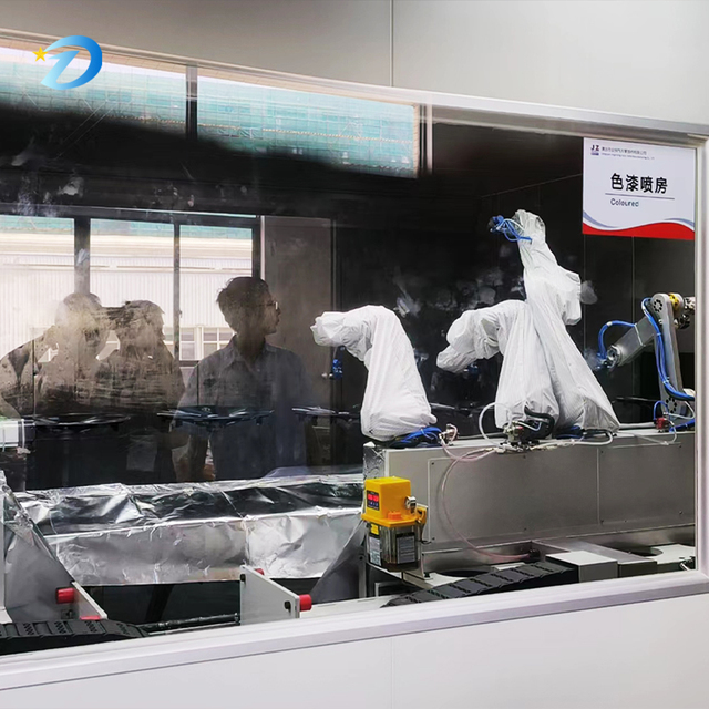 Manufacturers Customize a Full Set of Automotive Parts Coatings, Efficient and Accurate Automatic Painting Production Line