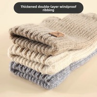 Guantes de Punto para Otoño e Invierno, con Pantalla Táctil, Resistentes al Viento, Cálidos y a Prueba de Frío, para Ciclismo Diario al Aire Libre, Venta al Por Mayor