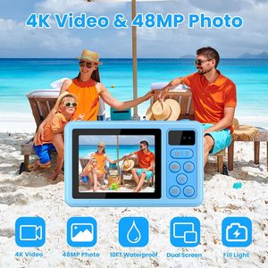 Caméras vidéo numériques portables étanches sous-marines, petites, étanches, pour la plongée sous-marine, 1080p, caméra sous-marine pour l'extérieur - Product Image 3
