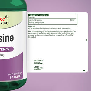 Meilleur supplément de <span class=keywords><strong>L</strong></span> <span class=keywords><strong>lysine</strong></span> pour hommes et femmes Améliorer <span class=keywords><strong>l</strong></span>'immunité Comprimés de <span class=keywords><strong>L</strong></span> <span class=keywords><strong>lysine</strong></span> <span class=keywords><strong>1000</strong></span> mg - Product Image 6