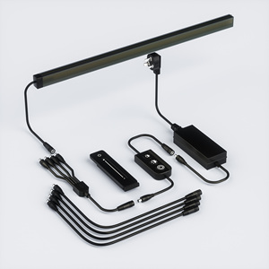 Kit de Tira LED Negra de Neón de 3000K, Resistente al Agua IP67, a Buen Precio - Iluminación de Pared de Listones de 24V CC para Paneles Acústicos de Madera, Hogar y Oficina - Product Image 4