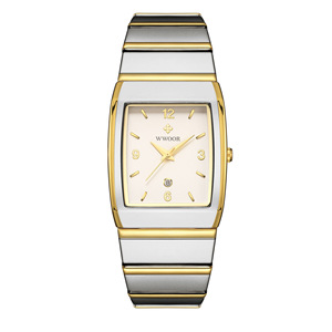 Wwoor montre <span class=keywords><strong>8888</strong></span> élégant dongguan hommes montre à quartz élégant bracelet en acier inoxydable résistant à l'eau date affichage affaires montre-bracelet - Product Image 4