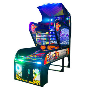 Juego de tiro Crazy Hoop, juego de habilidad de baloncesto callejero, máquina de tiro operada con monedas, máquina de baloncesto electrónica para interiores. - Product Image 5