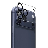 Protection d'objectif photo en soie imprimée pour iPhone 17 Pro Max, verre trempé anti-rayures 9H pour caméra œil d'aigle pour iPhone 17