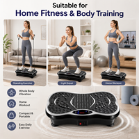 Plateforme vibrante compacte à usage professionnel, charge maximale 120 kg, avec télécommande, OEM