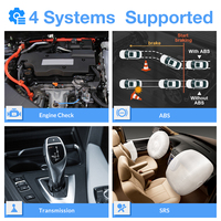 LAUNCH CRP123E V2.0 2026, el Lector de Códigos Elite Más Reciente, Escáner Obd2, Herramienta de Diagnóstico para Automóviles con ABS, SRS, Motor y Transmisión, Actualización Gratuita
