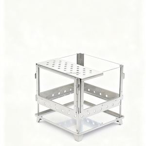 <span class=keywords><strong>Chimeneas</strong></span> <span class=keywords><strong>de</strong></span> Acero para Exteriores con Almacenamiento <span class=keywords><strong>de</strong></span> Leña, <span class=keywords><strong>Chimeneas</strong></span> Altas para Barbacoa con Leña Seca - Product Image 6