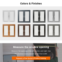 Ventanas de Doble Vidrio con Marco de Plástico Insonorizadas para Tiendas Comerciales y Oficinas, Ventanas de Vinilo de Alta Eficiencia