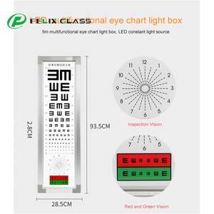 Caja de Luz LED Multifuncional para Optotipos WB-1112B con Visión Roja y Verde, Certificación CE, 100-220V, para Detección de Objetivos - Product Image 3