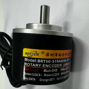 BRT50 Single-turn Absolute Rotary Encoder 4-20mA 0-<b>5V</b> 0-10V RS485 Output Resolution 12bit 4096 BRT50 BRT50 Single-turn Absolute - Product Image 1