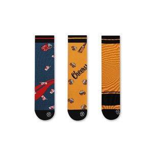 Dropshipping Funny Crew Calcetines de dibujos animados Logotipo personalizado Calcetines de cómics para hombre Venta al por mayor <span class=keywords><strong>Crazy</strong></span> Super Hero Calcetines Diseño feliz de alta calidad - Product Image 2