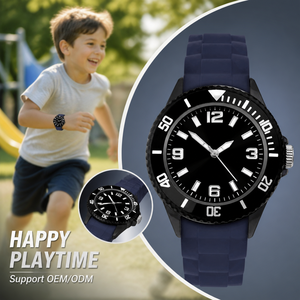 Reloj de Cuarzo Sekonda Dive para Hombre de 38 mm en Negro con Pantalla Analógica y Correa de Silicona Azul 30188 - Product Image 2
