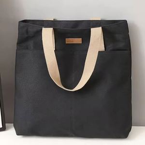 Women's Tote <b>Bag</b> Canvas <b>Sewing</b> Thread Large Capacity Handbag Convenient Practical Female's Canvas <b>Bag</b> - Product Image 3