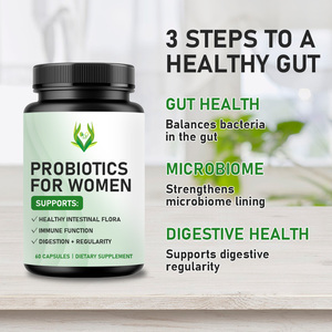 Probiotiques naturels de bonne qualité pour femmes en capsules, contient un mélange de probiotiques, soutient la digestion quotidienne, favorise la santé intestinale - Product Image 3
