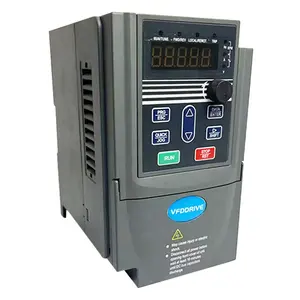 37kw Vfd 15 Hp价格电机驱动20hp Vfd 220单相至3相380-440v Vfd