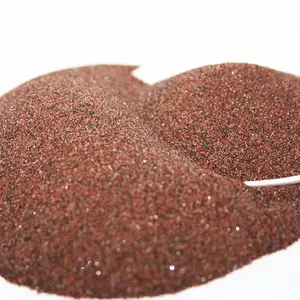 Natural abrasive garnet water jet cutting garnet sand 60# 80# garnet sand manufacturer