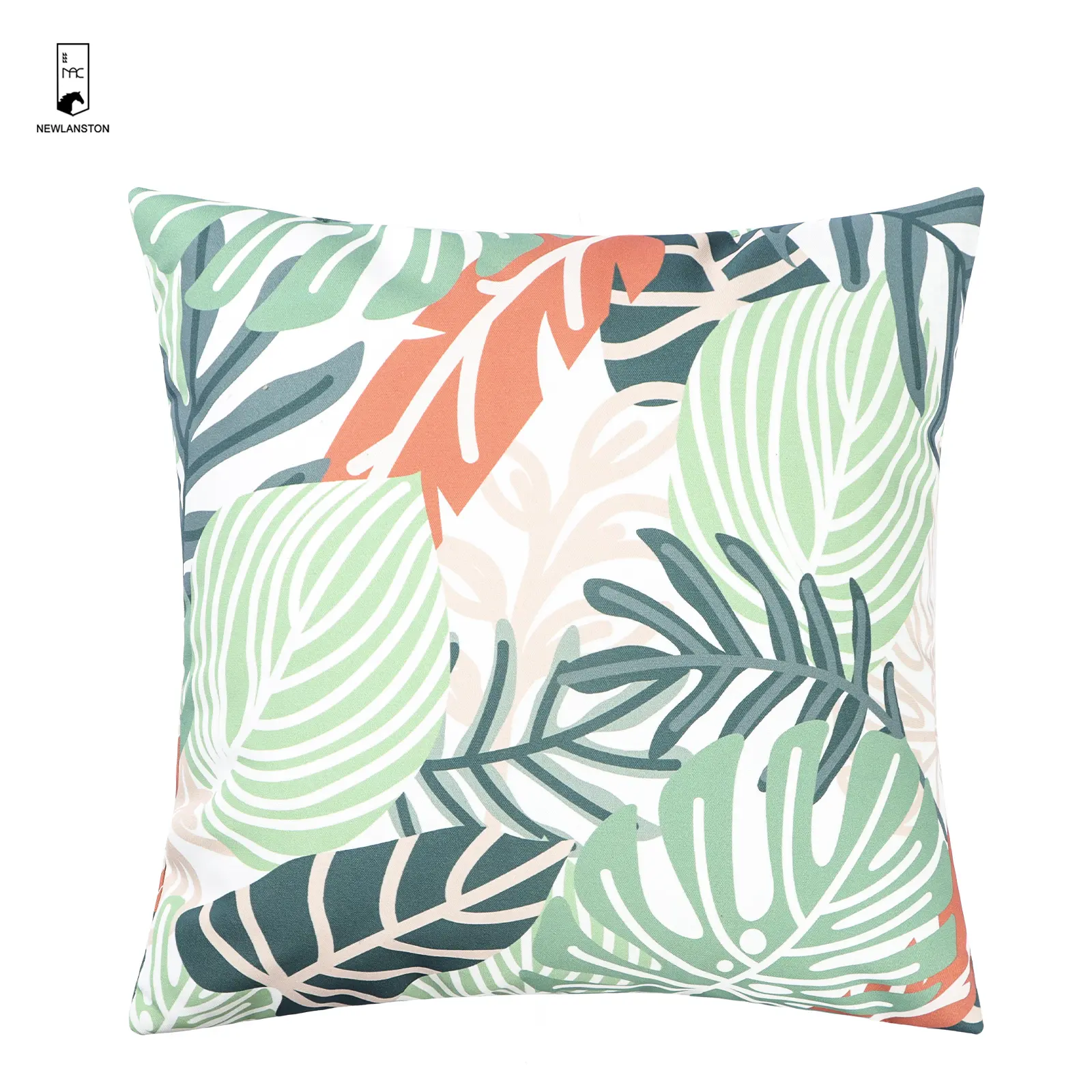 2023 NEW Pattern Tropical Plant Printed Waterproof Fabric Garden Decorative Pillows Cushion For Outdoor