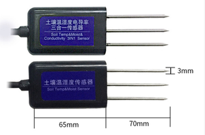 Sensor Transmisor de Sonda de CE del Suelo MP-ECC Agrícola de Bajo Costo RS485/4-20mA/0-5V FDR <span class=keywords><strong>TDR</strong></span> - Product Image 2
