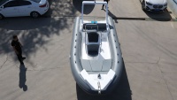 Bateau pneumatique à coque rigide en fibre de verre RIB600 6m