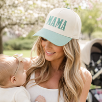 Dymf Ingrosso Cappelli da Baseball per Mamma con Visiera Curva Multicolore, Gorras De Beisbol per Regalo di Riunione Familiare, Cappellini Snapback