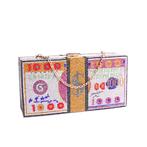 Sacs à main de mode <span class=keywords><strong>2020</strong></span> strass USD Dollar Bling Mini sacs à main et sacs à main à la mode en vrac pour dames - Product Image 6