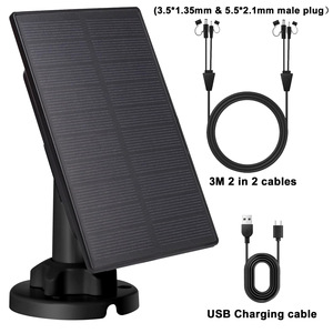 Solarpanel 5000mAh Dual-Port für Jagd-Wildkameras, kompatibel mit WingHome Hawkray Wildlife <span class=keywords><strong>Scouting</strong></span> Game Cam Outdoor - Product Image 6