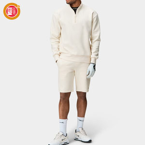 Jersey informal para hombre con logotipo personalizado, ropa de calle de manga larga de punto, cuello redondo, media cremallera, Sudadera con cuello bordado Technics - Product Image 2