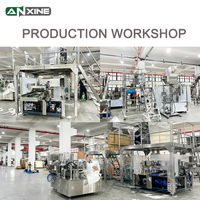 Machine de remplissage automatique avancée pour sachets à fermeture éclair, sachets Doypack, granulés, poudres et sachets préformés