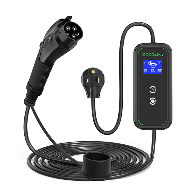 3.5kW-11kW Select AC EV Car Charger Household J1772 Charger Level 2 Type 1 Portable EV Charger