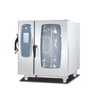 Equipo de Cocina Astar, Horno Combinado Eléctrico Comercial de 6 Niveles con Control Manual/Digital para Restaurantes - Product Image 6