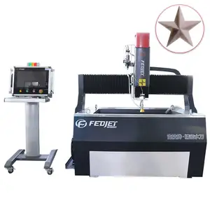 China Hot Sale Professional Automatic Cold Water Jet Propulsion 3.7L/min 60000psi Water Jet Cutting Machine