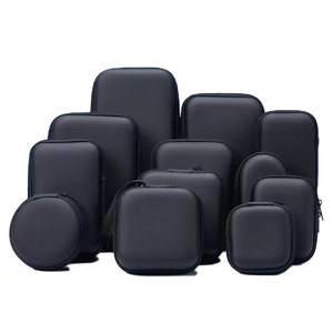 Tùy chỉnh du lịch Pouch không thấm nước cứng Shell công cụ lưu trữ trường hợp cụ Earbuds Pistol mục đích đặc biệt Zip khóa EVA bọt gói túi - Product Image 1