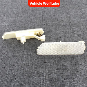 แผ่นสะท้อนแสงกันชนหน้ารถยนต์ Wolf Lake สำหรับ Volkswagen Jetta Mk4 1999-2006 ไฟข้างสีขาว วัสดุ ABS - Product Image 3