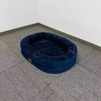 Lit pour chien ovale grand format, respirant, écologique, de haute qualité, lavable, imperméable, en mousse à mémoire de forme orthopédique, confortable pour chiens et chats