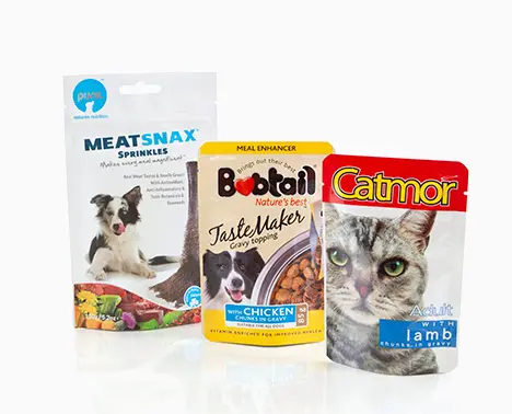 파우치 실버 히트 씰 미니 마일라 냄새 방지 모양의 맞춤형 개 치료 애완 동물 식품 포장 비닐 봉투