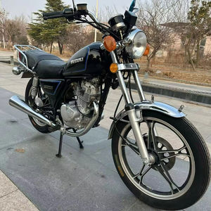 Motocicleta Suzuki GN125 de 125cc, monocilíndrica, refrigerada por aire, estilo clásico, <span class=keywords><strong>para</strong></span> desplazamientos diarios y conducción urbana. - Product Image 1