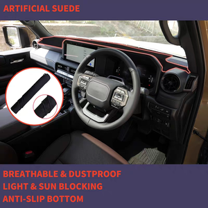 Tappetino per Cruscotto Auto di Lusso a Prezzo di Fabbrica, Copertura Protettiva Decorativa in Poliestere per Nissan Caravan NV350 - Product Image 3