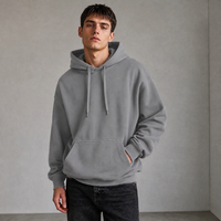 Sweat à capuche oversize en molleton épais unisexe, streetwear, imprimé graphique au dos, pull à capuche, sweat-shirt personnalisé avec logo, vente en gros