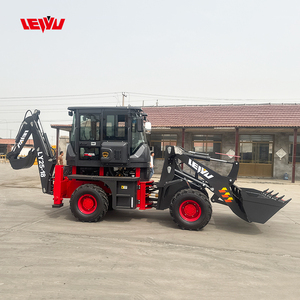Hot Sale 4X4 <b>Construction</b>-<b>Machinery</b> Excavator <b>Engineering</b> Wheel EPA Engine Mini Backhoe - Product Image 4
