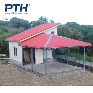 Lampu Rumah Prefab Perakit Cepat Ekonomis Baja Villa dengan Dinding Tidak Mudah Terbakar - Product Image 5