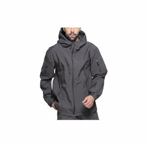 Veste à capuche softshell au design personnalisé pour hommes et femmes de haute qualité, imperméable, respirante et coupe-vent pour l'hiver - Product Image 1