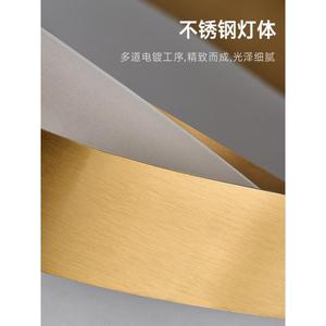 Yunhai Electroplated Stainless Steel LED Chandelier Modern Minimalist Design for Living <b>Dining</b> Room Subtly Pendant <b>Lights</b> - Product Image 6